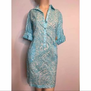 LILLY PULITZER Sanibel Tunic Dress in Shorley Blue